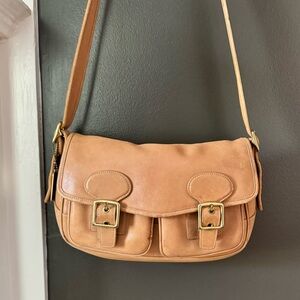 Good Condition Tan Coach Crossbody